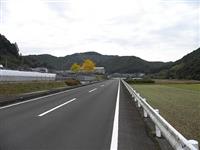 県道55号線からの眺め