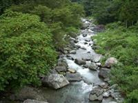 清流　中津川